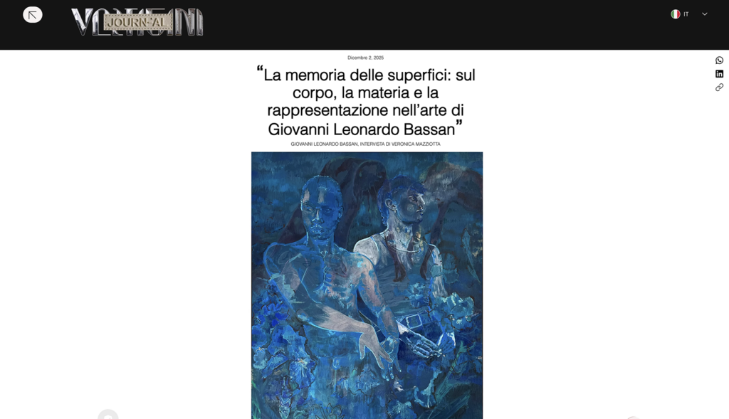 La Memoria Delle Superfici Sul Corpo La Materia E La Rappresentazione Nell Arte Di Giovanni Leonar