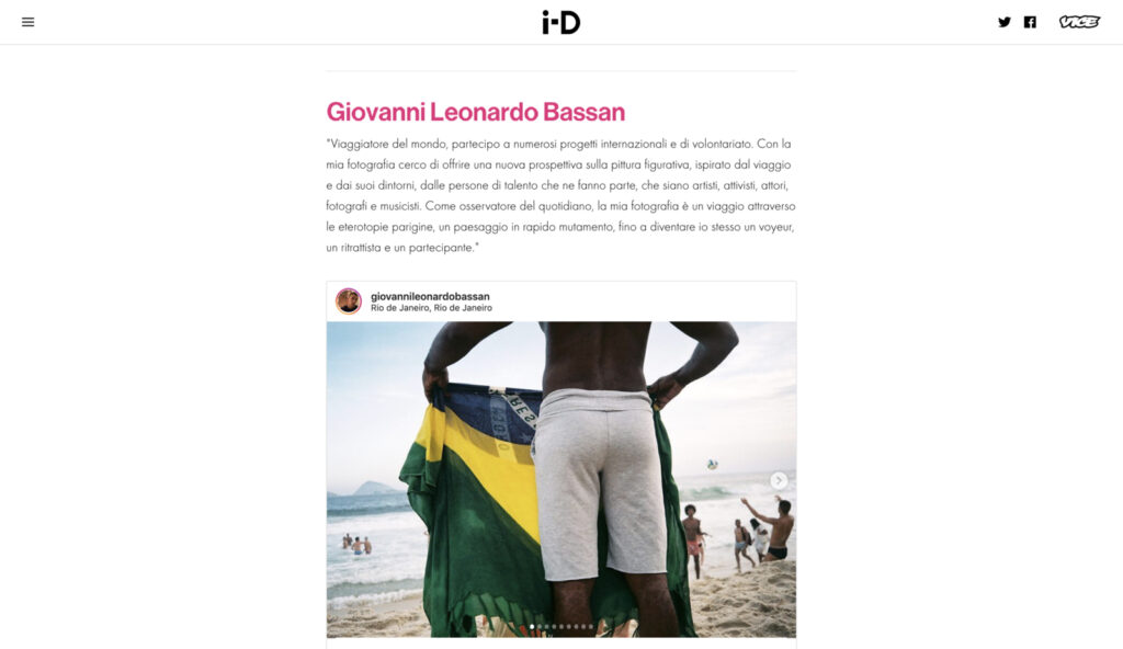 20 Fotografi Italiani Emergenti Instagram