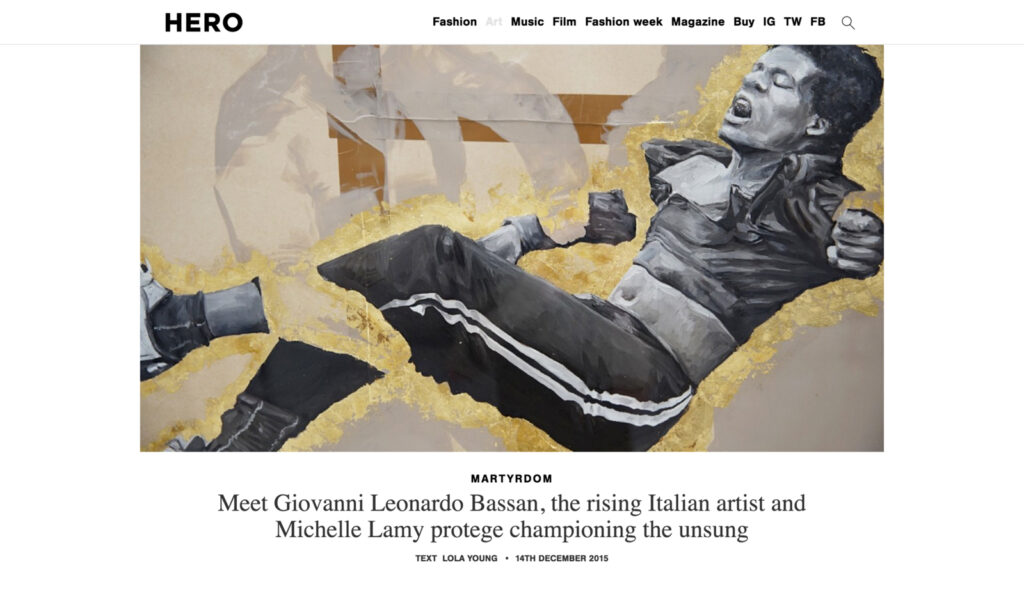 Meet Giovanni Leonardo Bassan The Rising Parisian Artist And Michelle Lamy Protege Championing The Unsung