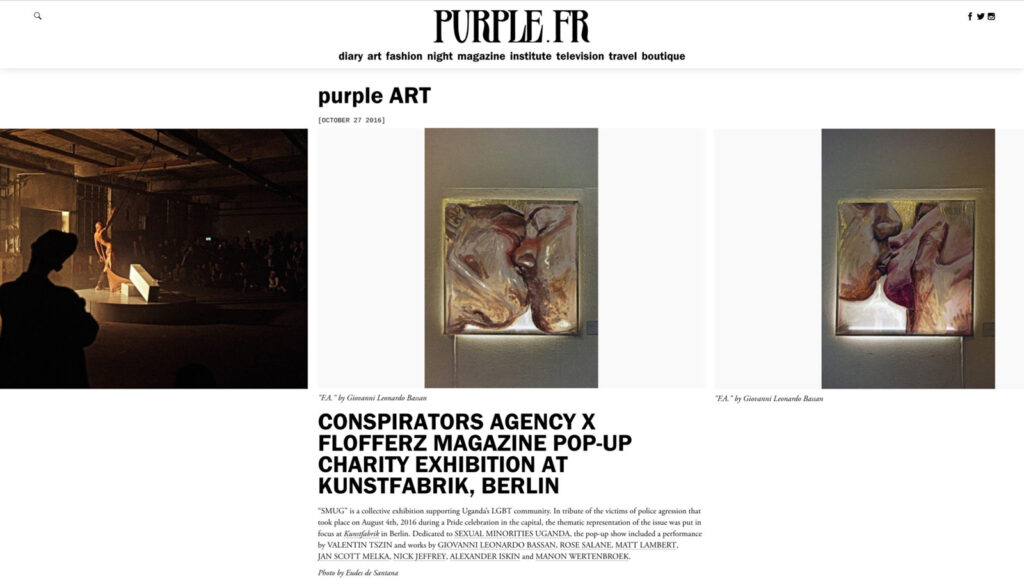 Smug By Conspirators Agency X Flofferz Magazine At Kunstfabrik Berlin